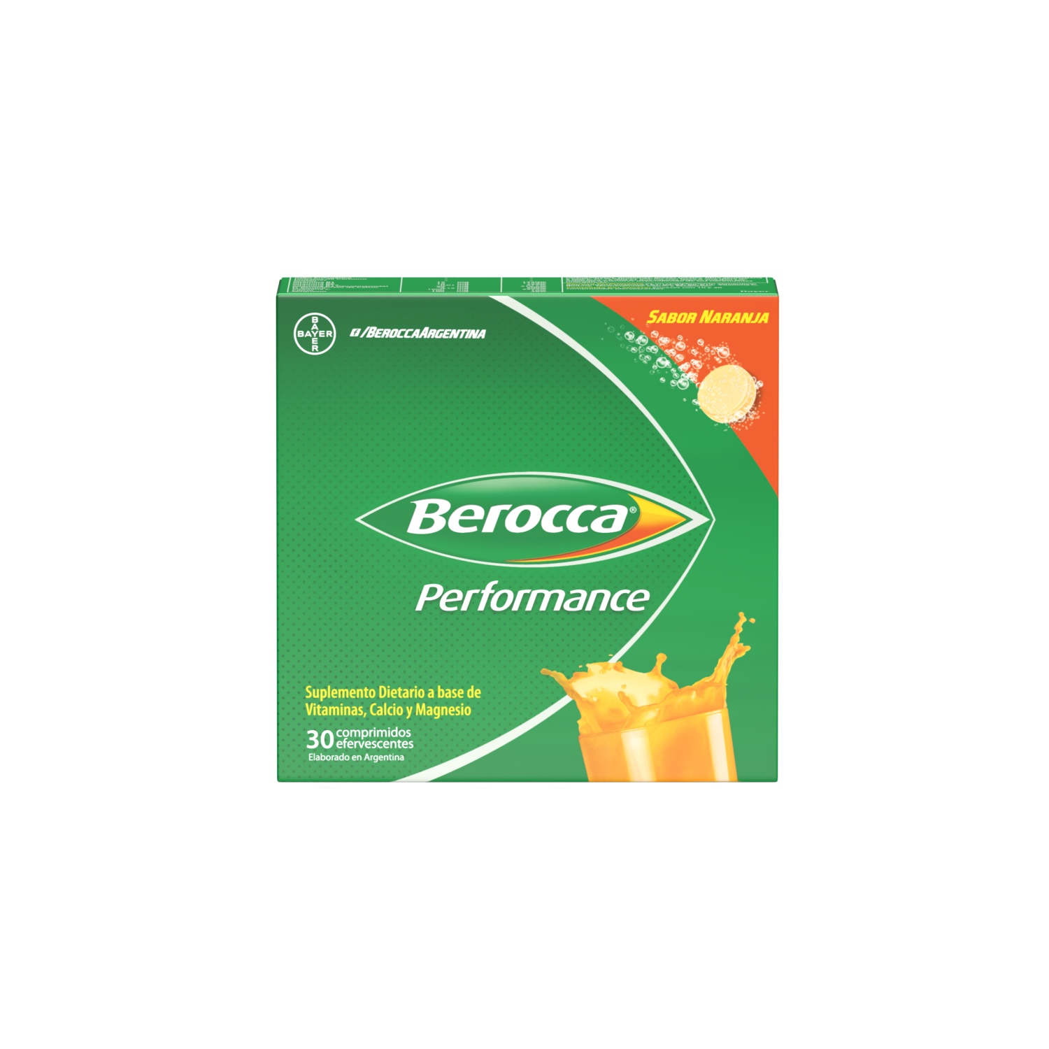 Berocca Performance Comprimidos Efervescentes x30