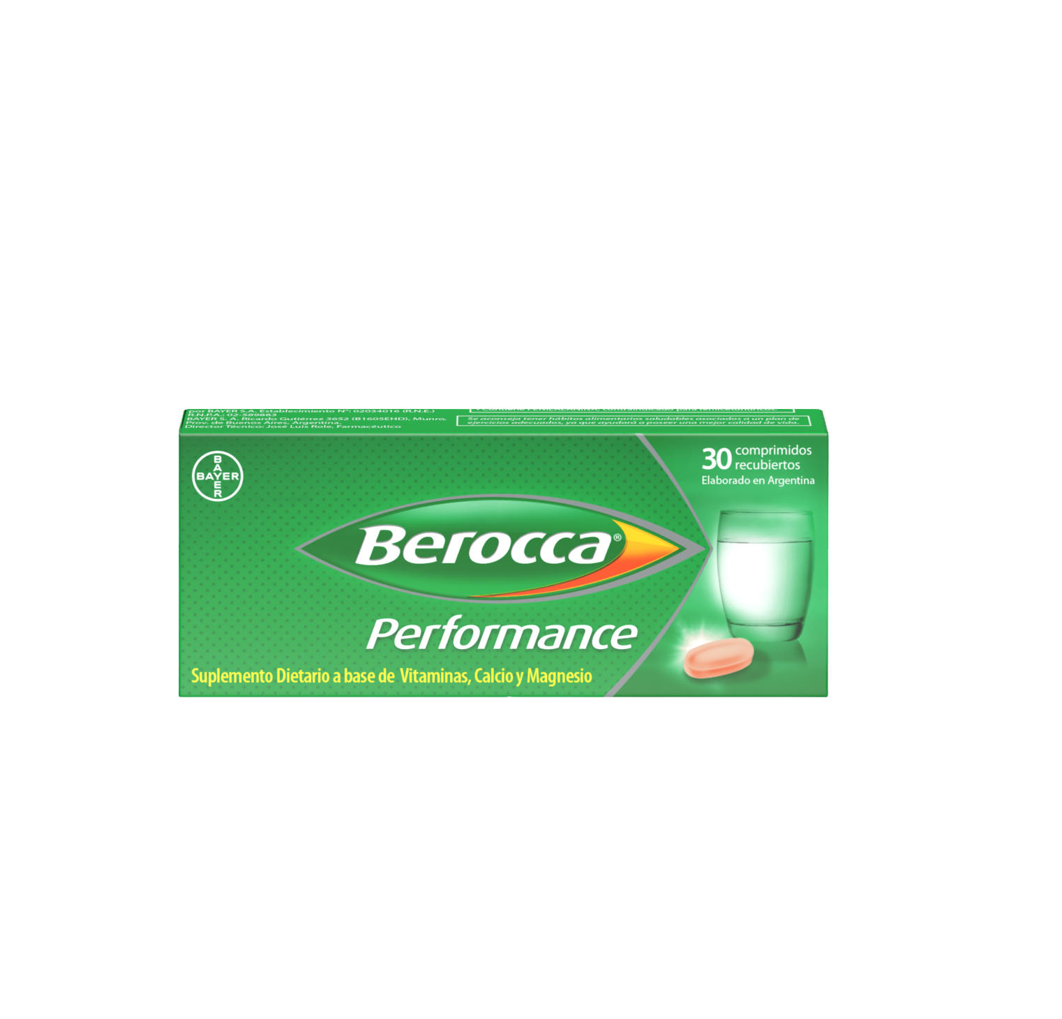 Berocca Performance comprimidos recubiertos x30