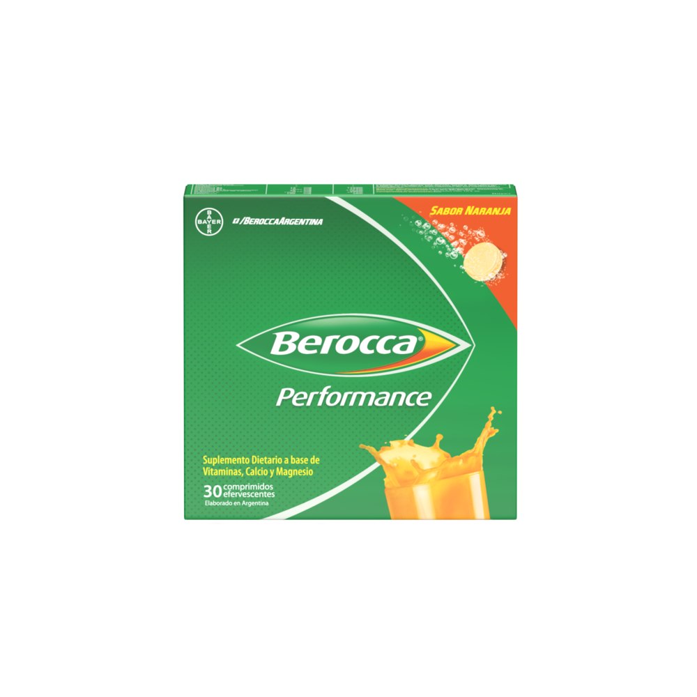 Berocca Performance Comprimidos Efervescentes x30